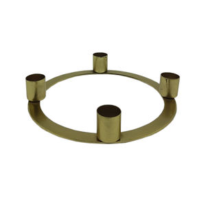 Unique Style Iron Metal Advent <b>Candle</b> Holder <b>Red</b> Finished for Home & Christmas Party Lighting Decoration Wholesale Bulk - Product Image 4