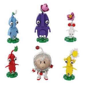 Pour Lego Moc Pikmin Olimar, blocs en plastique ABS à l'échelle 1:8, ensemble de jouets éducatifs créatifs pour enfants avec modèle PC - Product Image 2