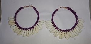 Pendientes de concha de vaca hechos a medida, hechos de conchas naturales, ideal para uso por diseñadores de joyería de moda y accesorios de moda - Product Image 6