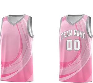 Maillot de basket respirant de haute qualité, nouveau style, ensemble uniforme d'été pour toutes les équipes, fabriqué à Sialkot, Pakistan - Product Image 2