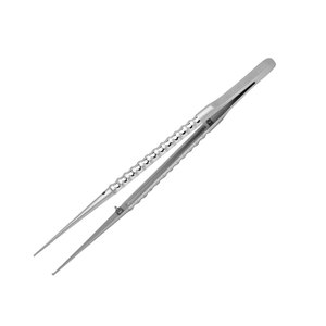 Pinzas Quirúrgicas F-LINE de Grado Médico para Micro Tejidos, 1x2 Dientes, Punta Recta de 0.8mm, Acero Inoxidable de Alta Calidad, Pinzas Dentales - Product Image 5