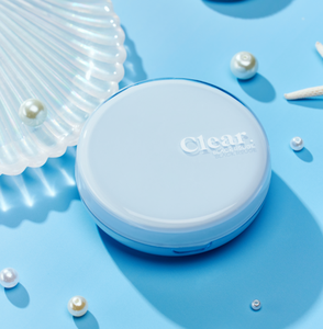 SPF50 23C วีแกนสีดำเข้มสไตล์เกาหลี + PA ++++ แป้งบางชั้นใสเย็นชุ่มชื้นเครื่องสำอางหน้าใสไข่มุกทะเลใสกึ่งเรืองแสง - Product Image 1