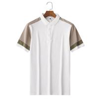Polo pour homme en coton décontracté à manches courtes, logo personnalisé de haute qualité, vente en gros