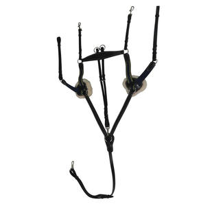 5 points cheval plastron cheval 5 points cheval couleur marron et noir taille mixte plein cob & P - Product Image 5