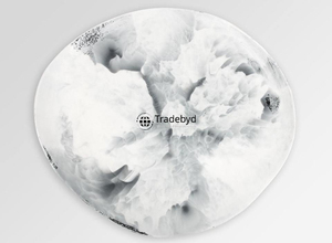 Plateau décoratif en résine, plateau de service haut de gamme pour la maison, la cuisine, les cadeaux festifs, Tradebyd - Product Image 3