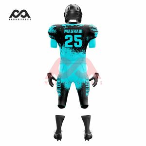 Uniformes personnalisés de football américain pour hommes pour les clubs d'équipe Fabricant en gros d'uniformes de football américain - Product Image 3