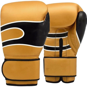 High Quality Customized Real Leather Polyester Breathable <b>Lace</b>-Up Closure Boxing <b>Gloves</b> Personalized Sports <b>Gloves</b> Sports <b>Gloves</b> - Product Image 5
