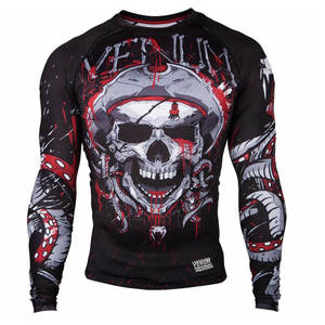 เสื้อรัดรูปแขนยาวสำหรับผู้ชายเสื้อแรชการ์ด MMA BJJ ชุดฝึกยิมออกแบบได้เองชุดกิโมโน Jitsu สำหรับผู้ชาย - Product Image 2