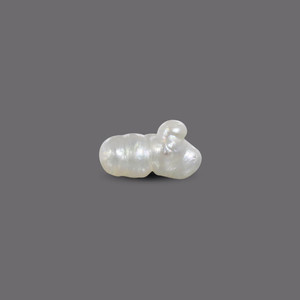 สร้อยคอมุกบาร็อคธรรมชาติ (น้ำหนัก 2.3 กะรัต สีขาวชมพู น้ำจืด) - Product Image 1