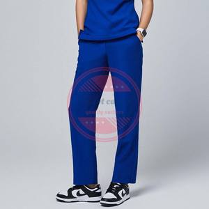 กางเกงสครับทางการแพทย์แบบมีกระเป๋ากางเกงสครับสำหรับพยาบาลกางเกงทางการแพทย์ออกแบบได้ตามต้องการ - Product Image 6