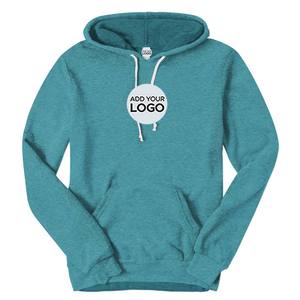 Sudadera con Capucha Tri-Blend para Hombre, Ligera, de Manga Larga, con Bolsillo Tipo Canguro, Corte Ajustado, Informal - Product Image 2