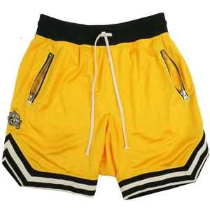 High Quality Custom Men's Basketball Shorts 150 Grams Double-<b>Layered</b> Summer Mesh Sporty Style Drawstring Closure 100% Polyester - Product Image 2