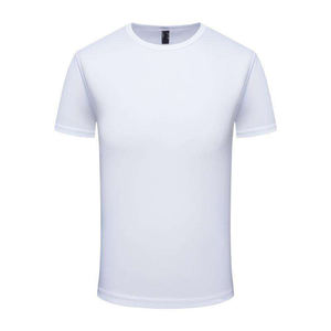 Custom 300gsm Eco-Friendly Formal <b>Turtleneck</b> Collar Silk Screen Printed Graphic Tee for <b>Men</b> Polyester/Cotton - Product Image 5