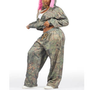 Ensemble de survêtement de jogging pour femmes, doux, confortable, respirant, vêtements de sport pour la salle de sport, la remise en forme, la course à pied, l'entraînement - Product Image 5