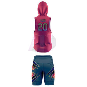 New Custom Logo Printed 7v7 <b>Compression</b> Uniform Set Includes Jersey Shorts 100% Polyester Quick Dry Lightweight for Adults Team - Product Image 3