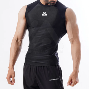 Vente en gros de maillots de bain de course avec logo personnalisé gilets d'entraînement de football respirants et durables gilets de sport de marque privée de grande taille - Product Image 1