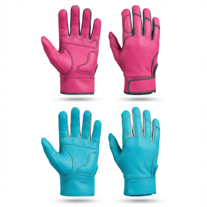 Gants de baseball en cuir de qualité supérieure, personnalisables avec logo OEM, respirants et antidérapants pour l'entraînement et les activités sportives en extérieur. - Product Image 6