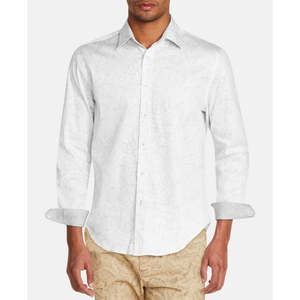Camicia da Uomo Tallia Stampata con Bottoni, 100% Cotone Popeline, Vestibilità Slim, Colletto Rialzato, Anti-Piega, Taglia XX-Large (XL) - Product Image 1