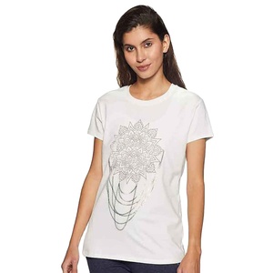 <b>Women's</b> T-Shirts Blank Customized Embroidered High Quality User Defined <b>Roll</b> <b>Neck</b> Pullover OEM designs - Product Image 1
