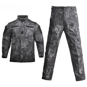 Uniforme táctico de camuflaje camisa y pantalones de combate Airsoft Unisex transpirable ignífugo Anti-UV conjunto de ropa - Product Image 1