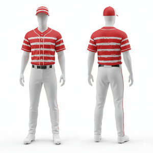 Uniforme de Béisbol de Alta Calidad, Ropa Deportiva Personalizada para Equipos, Secado Rápido, Malla de Poliéster Sublimada - Product Image 3