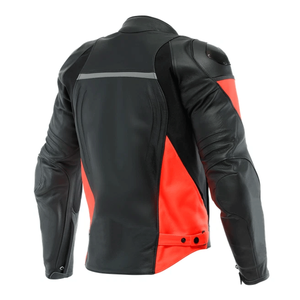 Customizable OEM Genuine Cowhide Leather Motorcycle Jacket for Men CE Armors Racing Protective Jacket White Black for Winter - Product Image 2