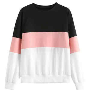 2025 nouveauté femmes dernier Style vêtements d'hiver sweat-shirt Logo personnalisé blanc pull coton sweat au prix de gros - Product Image 1