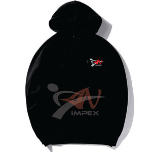 Pull à capuche personnalisé pour hommes de haute qualité avec impression numérique Logo et matériau flexible pour l'hiver - Product Image 4