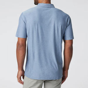 Polo T-shirt pour homme à séchage rapide, course à pied, golf, polo, vente en gros - Product Image 2