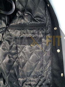 Chaquetas de lana para hombre de buena calidad 2025 manga de cuero blanco genuino Letterman College Varsity de MAXFIT ENTERPRISES - Product Image 4