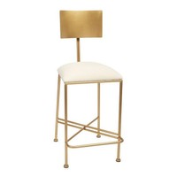 Tabouret de bar en métal fait à la main au design moderne prix de gros personnalisé pour la maison hôtel mariage restaurant meubles utilisation