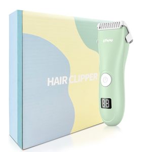 Cortadora de Pelo Profesional para Niños, Silenciosa, Resistente al Agua, Recargable, con Pantalla LCD, Cuchillas de Cerámica Seguras, Fuente de Alimentación USB y Batería - Product Image 6