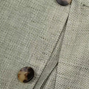 Veste de costume pour homme de bonne qualité, coupe classique ajustée, simple boutonnage, respirante, personnalisable, décontractée pour le travail, toute saison - Product Image 5