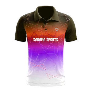 Polos de alta calidad de diseño personalizado con logotipo, camisetas de entrenamiento de Cricket - Product Image 3