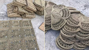 Top Trending 2024 Meilleur prix et produit de qualité Tapis en jonc de mer de 99 données d'or vietnamiennes - Product Image 5