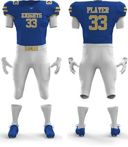 Uniformes de fútbol americano de alta calidad de marca personalizada conjuntos transpirables para jóvenes y adultos ropa impresa por sublimación - Product Image 4