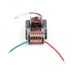 High frequency voltage transformer inverterbooster voltage output 15kv, double skeleton, U shape, arc converte