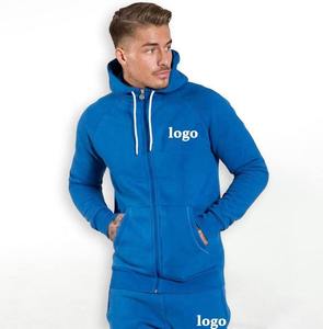 2025 ÚLTIMO CHÁNDAL SLIM FIT PARA HOMBRE ALGODÓN/POLIÉSTER MANGA COMPLETA TELA LIGERA PARA TRAJES DE ENTRENAMIENTO - Product Image 3