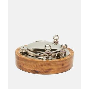 Cendrier en bois avec logo personnalisé gravé, de haute qualité, nautique, étanche à l'air, résistant à l'eau, cendriers à boussole uniques, cigarettes - Product Image 3