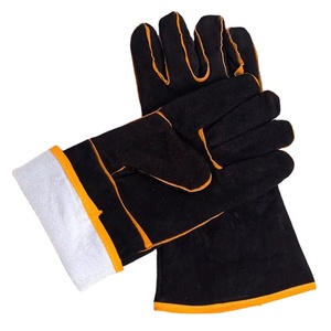 High Performance Cow Leather Industrial Welding Safety <b>Gloves</b> for Heavy Duty Work Wedling <b>Torch</b> - Product Image 6