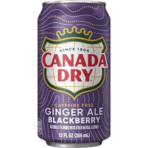 Canadá Dry Ginger Ale Blackberry 355ml latas Paquete de 12 Bebidas al por mayor Refrescos OEM Grado de exportación Listo para pedidos a granel - Product Image 5