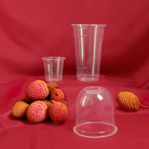 Gobelets en plastique PP jetables transparents personnalisables de 16oz 95mm du fabricant du Viet Nam Gobelets à paroi unique pour bulles de boissons froides - Product Image 1