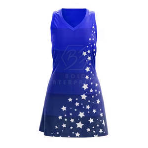 2025 Custom Made <b>Netball</b> uniform Team Wear Low Moq Lightweight <b>Netball</b> Uniform For Sale Online - Product Image 5