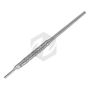 Vente en gros 145mm 5.34 pouces en acier inoxydable droit n ° 3 poignée de scalpel manuel non stérile Instruments médicaux norme de sécurité MOL - Product Image 3