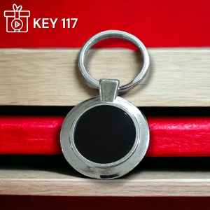 Personalized Handmade Business Style Custom Made Two Sided Rotatable Metal Keyring <b>Car</b> <b>Key</b> <b>Chains</b> Souvenir Gift with Logo - Product Image 4