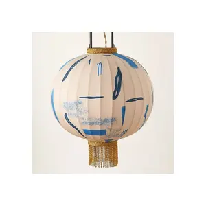 Hot Trend 2024 Vietnamese Silk lantern for special festival with very cheap price/ Top supplier Chandelier Pendant Light