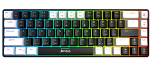 ओम लाल स्विच वायर्ड प्रकार सी स्वैपयोग्य rgb बैकलिट रंग प्रकाश कंप्यूटर ट्रेडिंग यांत्रिक गेमिंग कीबोर्ड के लिए - Product Image 3