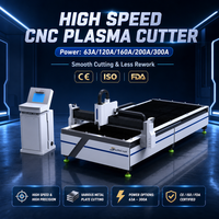 Machine de découpe plasma CNC à table 1530 160A 200A haute précision haute vitesse pour la découpe de tôles métalliques Prix usine CE ISO
