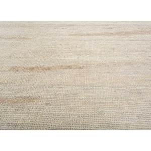 Tapis rectangulaire fait main en laine tressée de couleur unie pour salon et couloir - Product Image 3