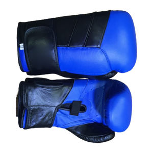 ถุงมือชกมวยแบบมืออาชีพ14ออนซ์พร้อมด้ามจับหนังแท้ถุงมือฝึกแบรนด์ที่ดีที่สุดออกแบบได้เอง - Product Image 4